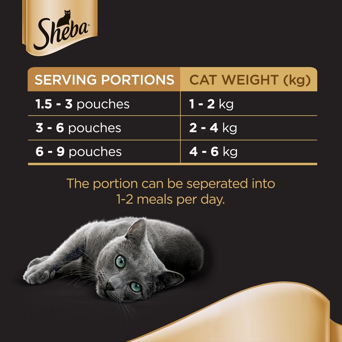 Sheba Tuna Cat Food Pouch 70 g