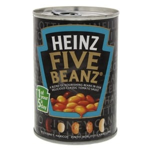 Heinz Five Beanz in Tomato Sauce 415g