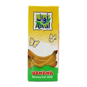 Awal Flovoured Milk Banana 200ml
