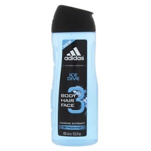 Adidas Ice Dive 3in1 Shower Gel 400ml