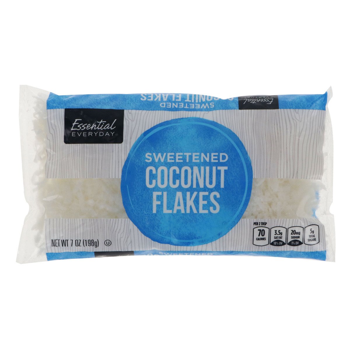 Buy Essential Everyday Sweetened Coconut Flakes 198 g Online at Best Price | Baking Dried Fruits | Lulu KSA in Saudi Arabia