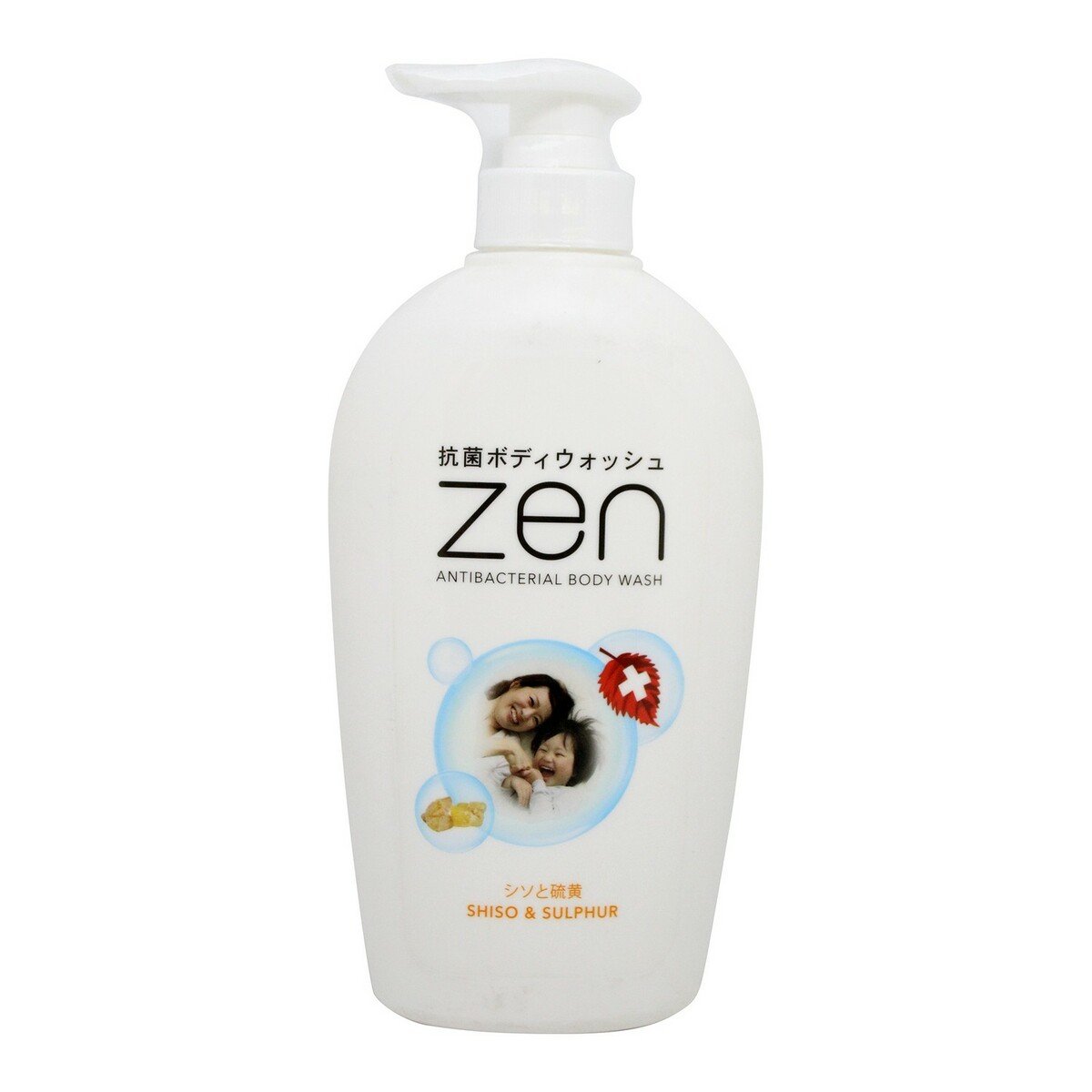 Zen Sabun Cair Shiso & Sulphur Botol 500ml