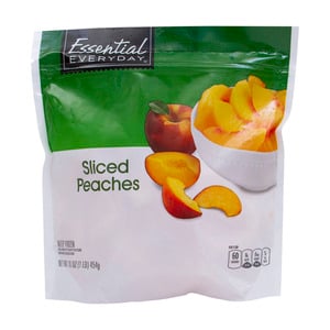 Essential Everyday Sliced Peaches 454 g