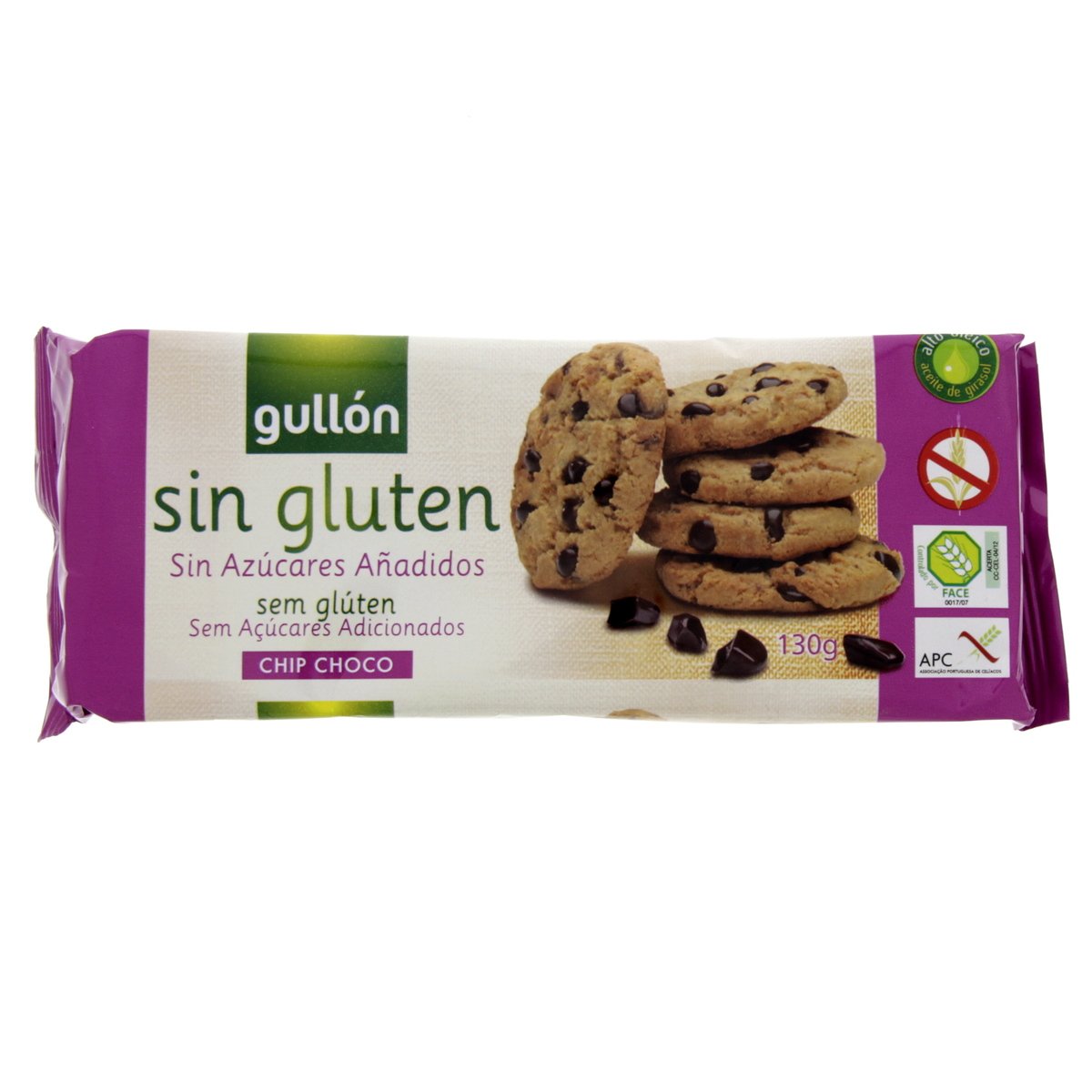 Gullon Choco Chip Biscuit Gluten Free 130 g