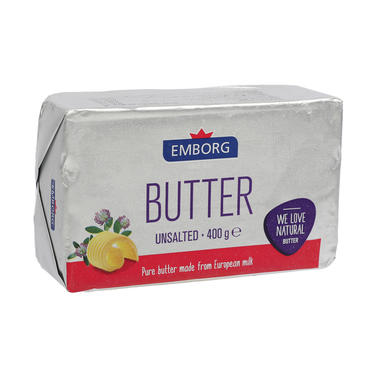 Emborg Butter Unsalted 400 g