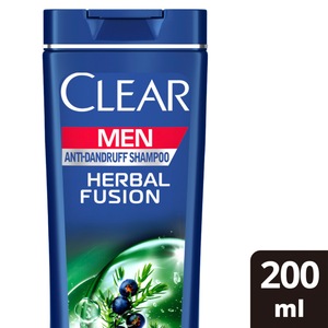 Clear Men's Herbal Fusion Anti-Dandruff Shampoo 200ml