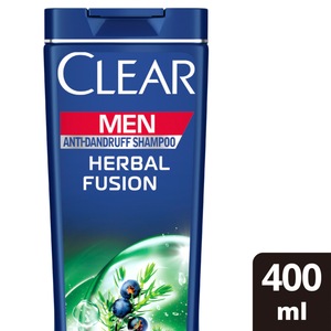 Clear Men's Herbal Fusion Anti-Dandruff Shampoo 400ml