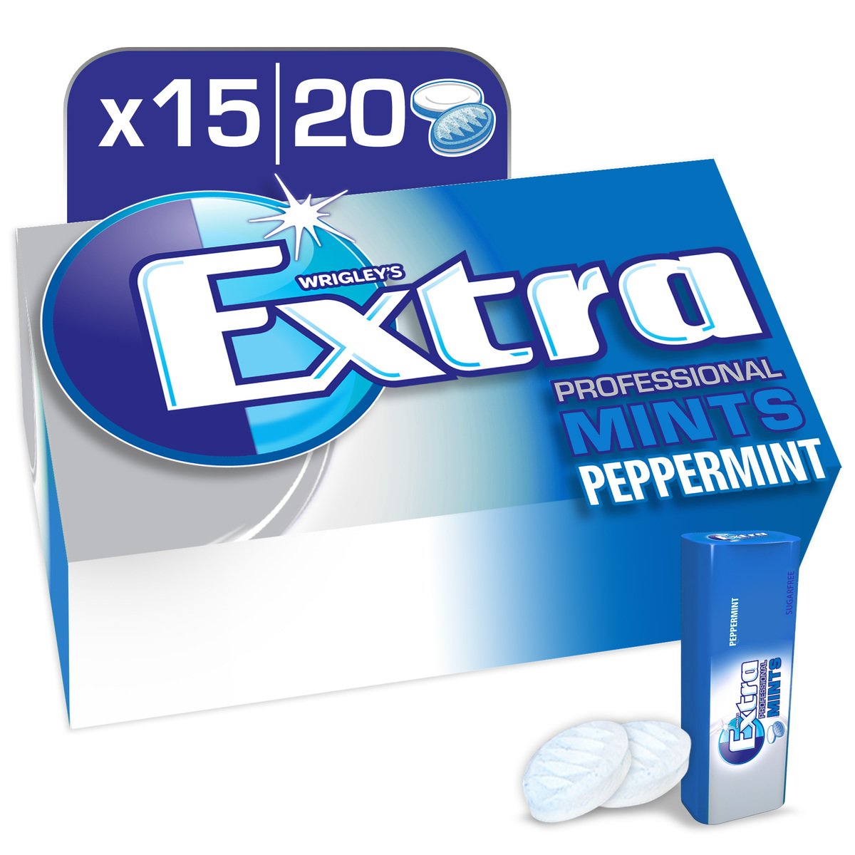 Wrigley's Extra Mints PRO Peppermint 20 pcs