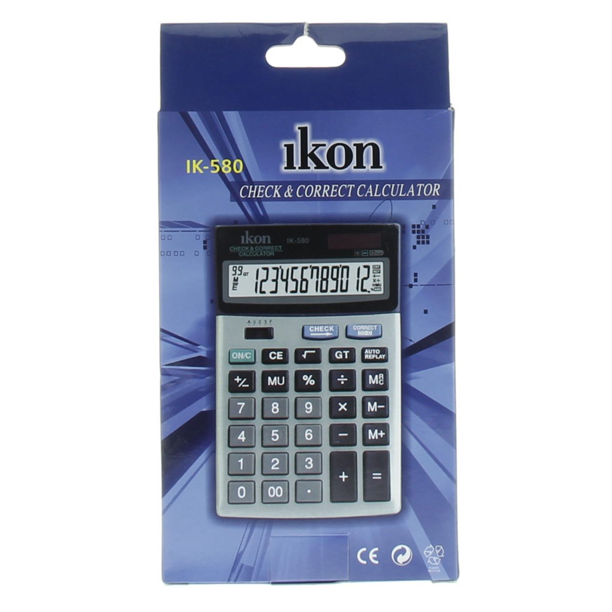 Ikon Check & Correct Calculator IK-580