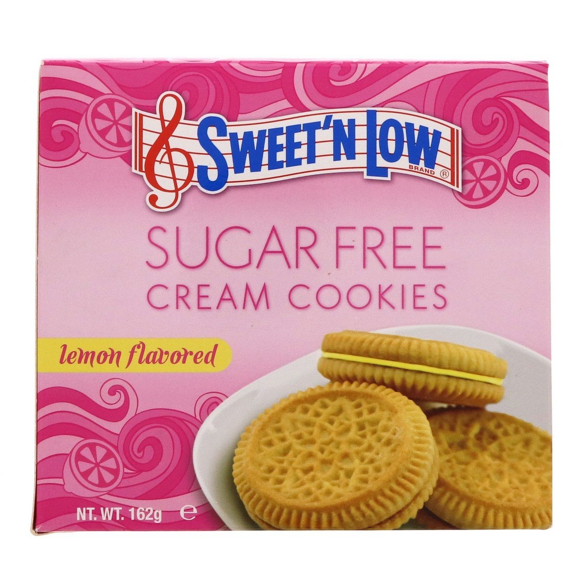 Sweet N Low Sugar Free Cream Cookies With Lemon Flavoured 162 g