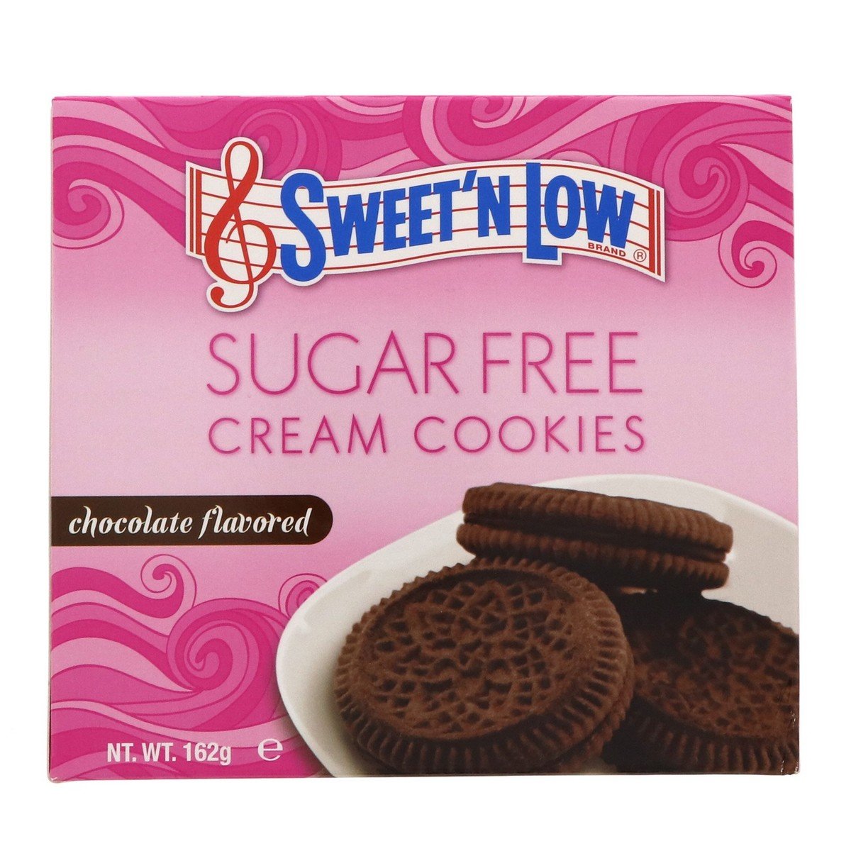 Sweet N Low Sugar Free Cream Cookies With Chocolate Flavored 162 g