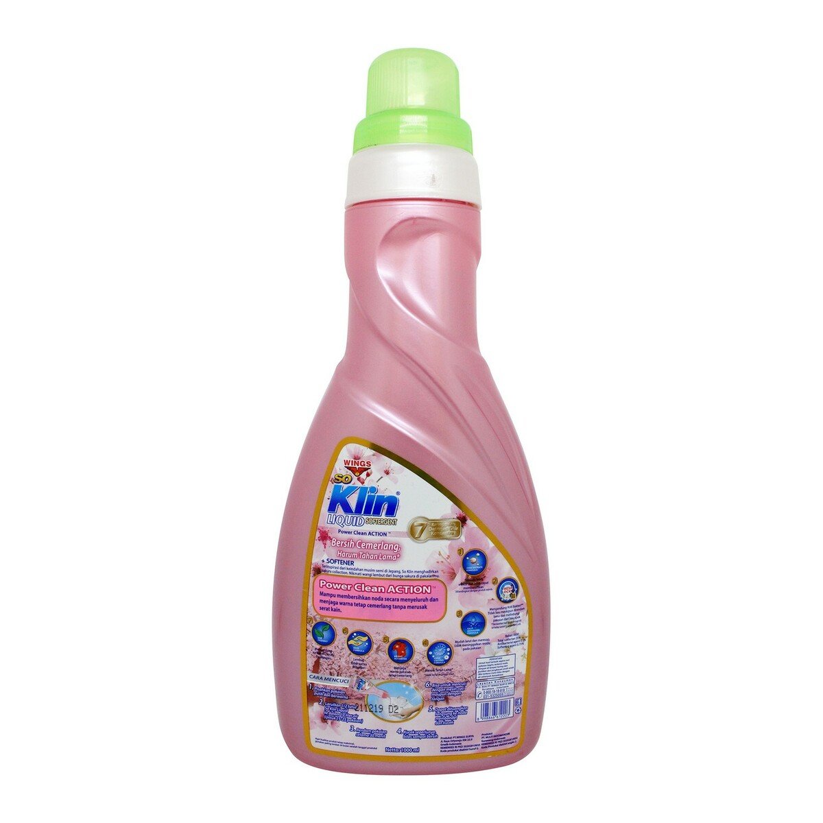 Soklin Liquid Softergent Soft Sakura 1Litre