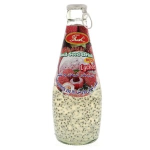 Fresh Basil Seed Drink With Lychee 290ml