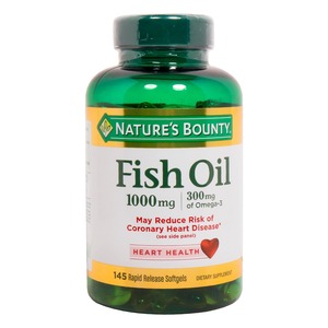 Nature's Bounty Fish Oil Tablet 100mg 145pcs