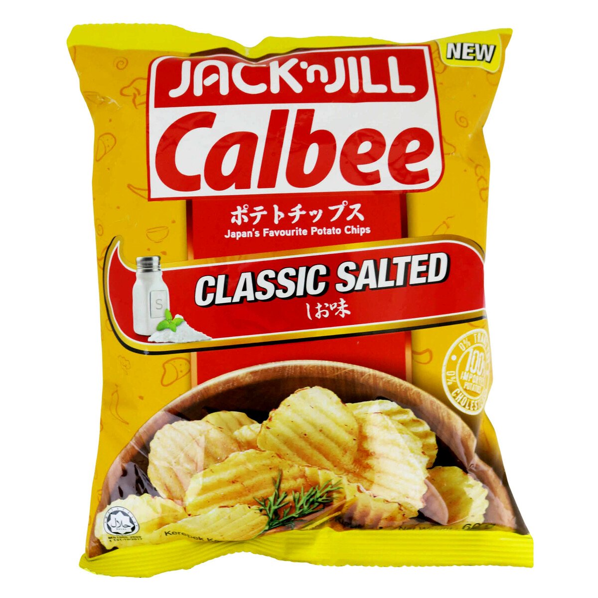Jack & Jill Calbee Classic Salted 60g