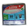 Ezeetie Tie Handle Hi Density PE Garbage Bag Small 90pcs