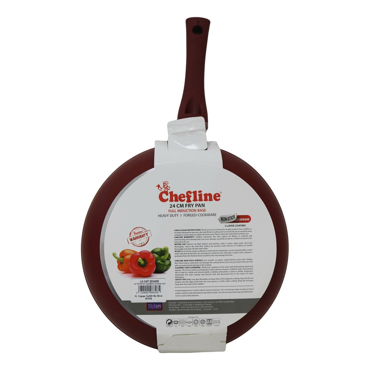 Chefline Frypan Forged Non-Stick 24cm XFP24