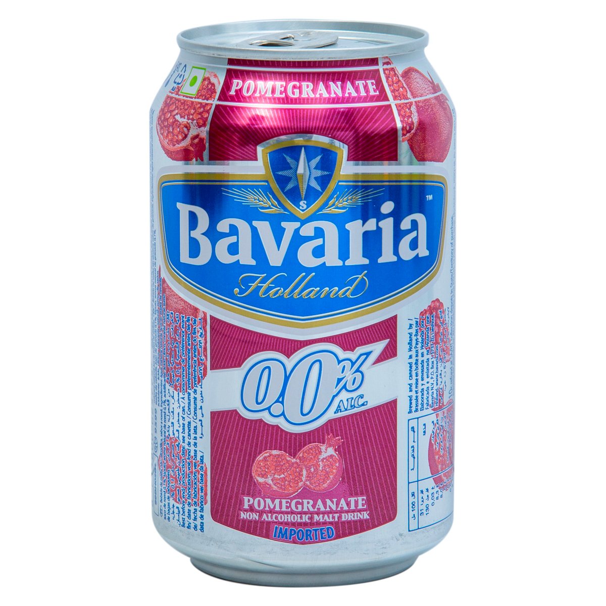 Bavaria Non Alcoholic Malt Drink Pomegranate 330 ml