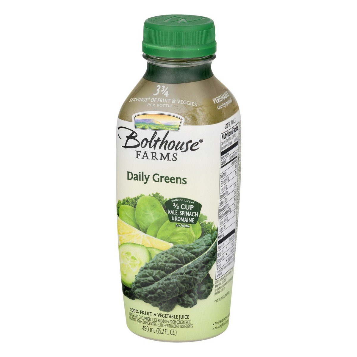 Bolthouse Farms Juice Daily Greens 450 ml