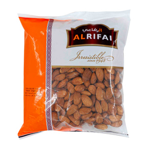 اشتري قم بشراء Al Rifai Almonds 400g Online at Best Price من الموقع - من لولو هايبر ماركت Nuts Processed في الكويت