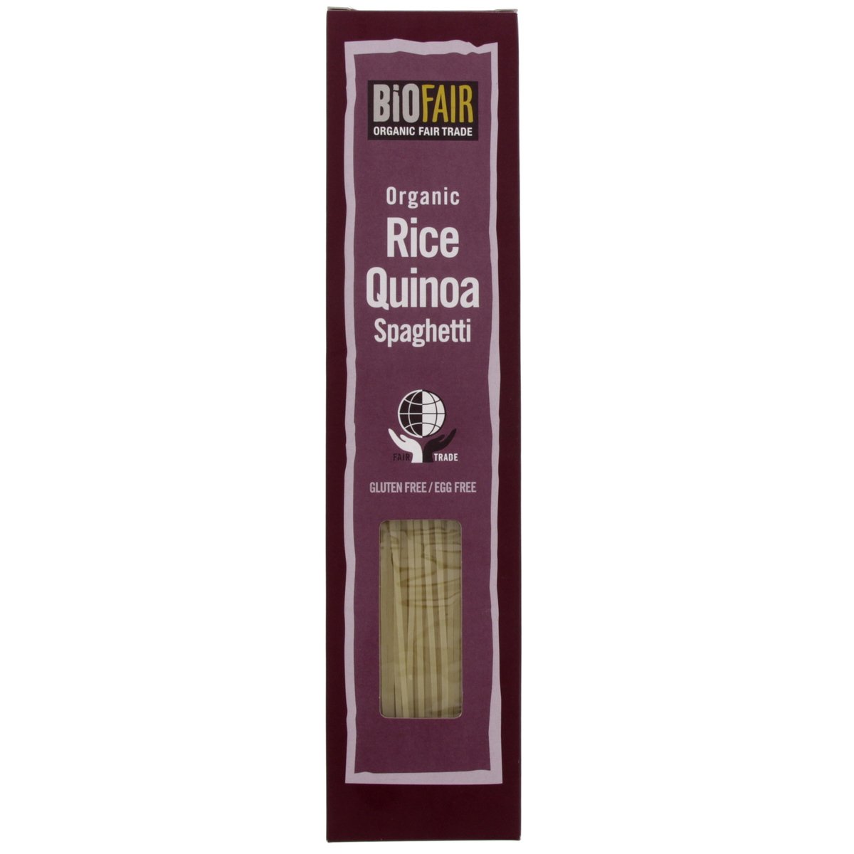 Biofair Bio Fair Gluten Organic Rice Quinoa Spaghetti 250g
