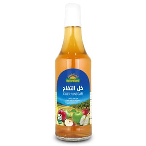 اشتري قم بشراء Natureland Cider Vinegar 500ml Online at Best Price من الموقع - من لولو هايبر ماركت Vinegar في الكويت