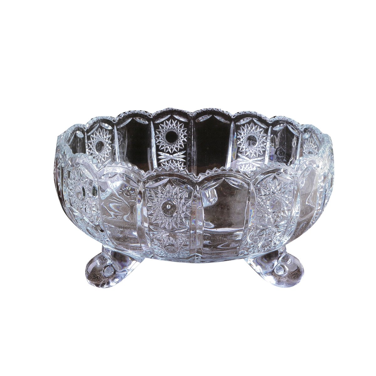 Lulu Glass Footed Candy Bowl TG18