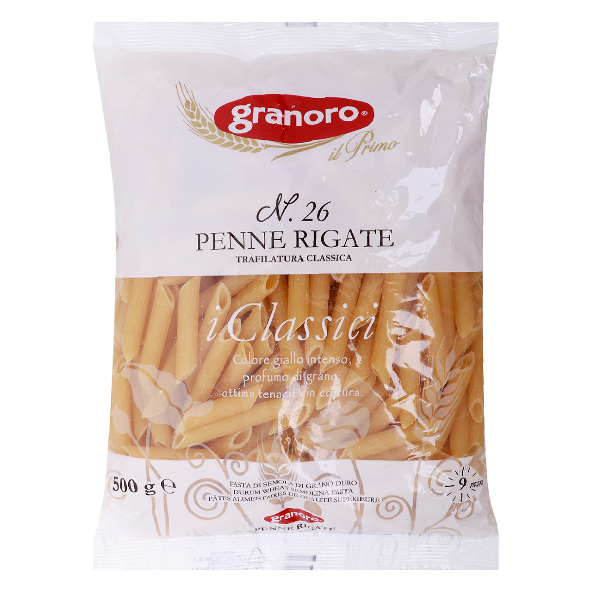 Granoro Classic Penne Rigate Pasta No.26 500 g