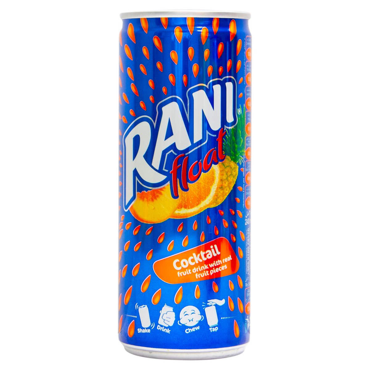 Buy Rani Cocktail Float 240 ml Online at Best Price | Canned Fruit Drink | Lulu Kuwait in Kuwait