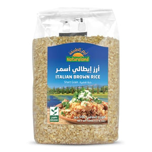 Natureland Organic Italian Brown Rice 500g