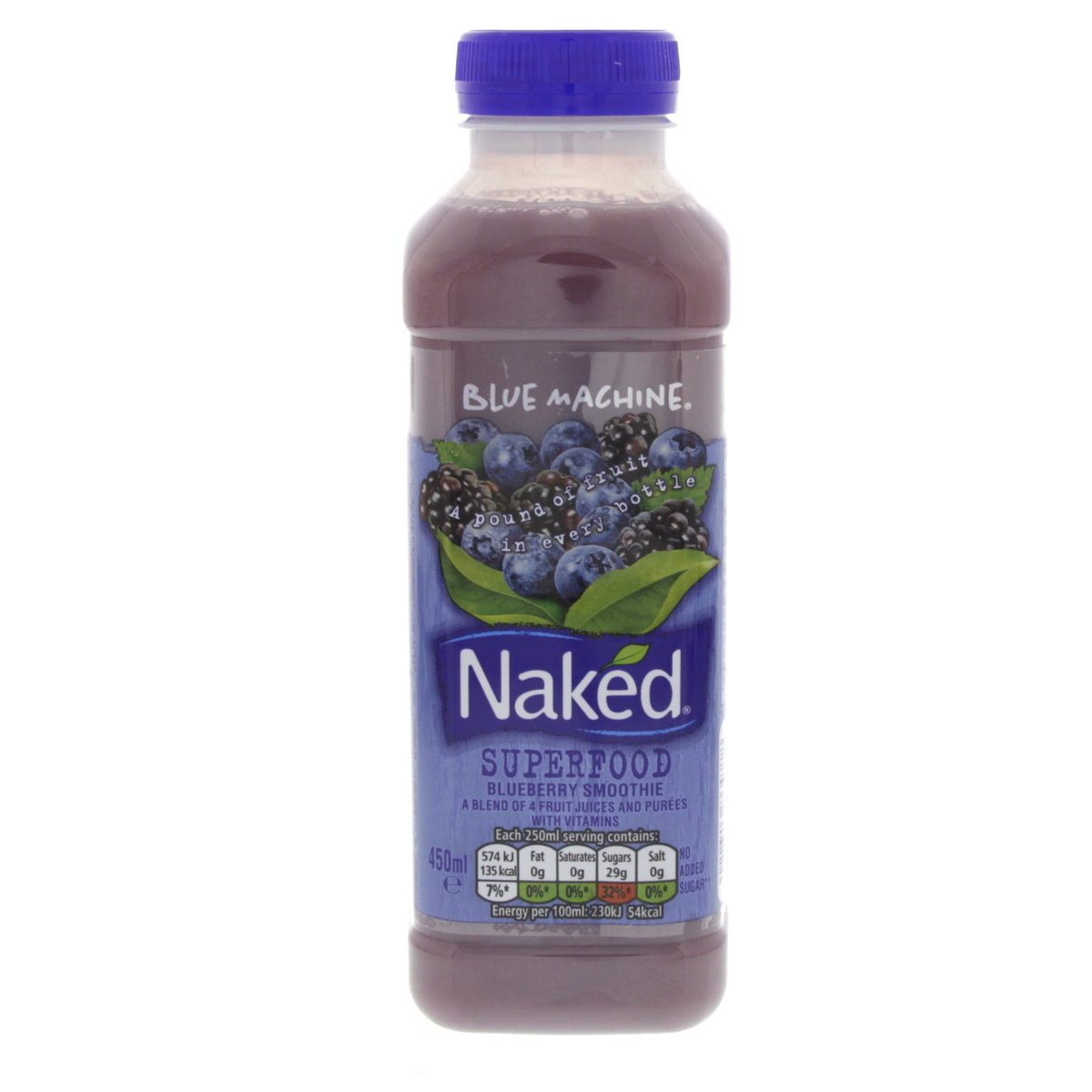 Naked Superfood Blueberry Smoothie 450 ml