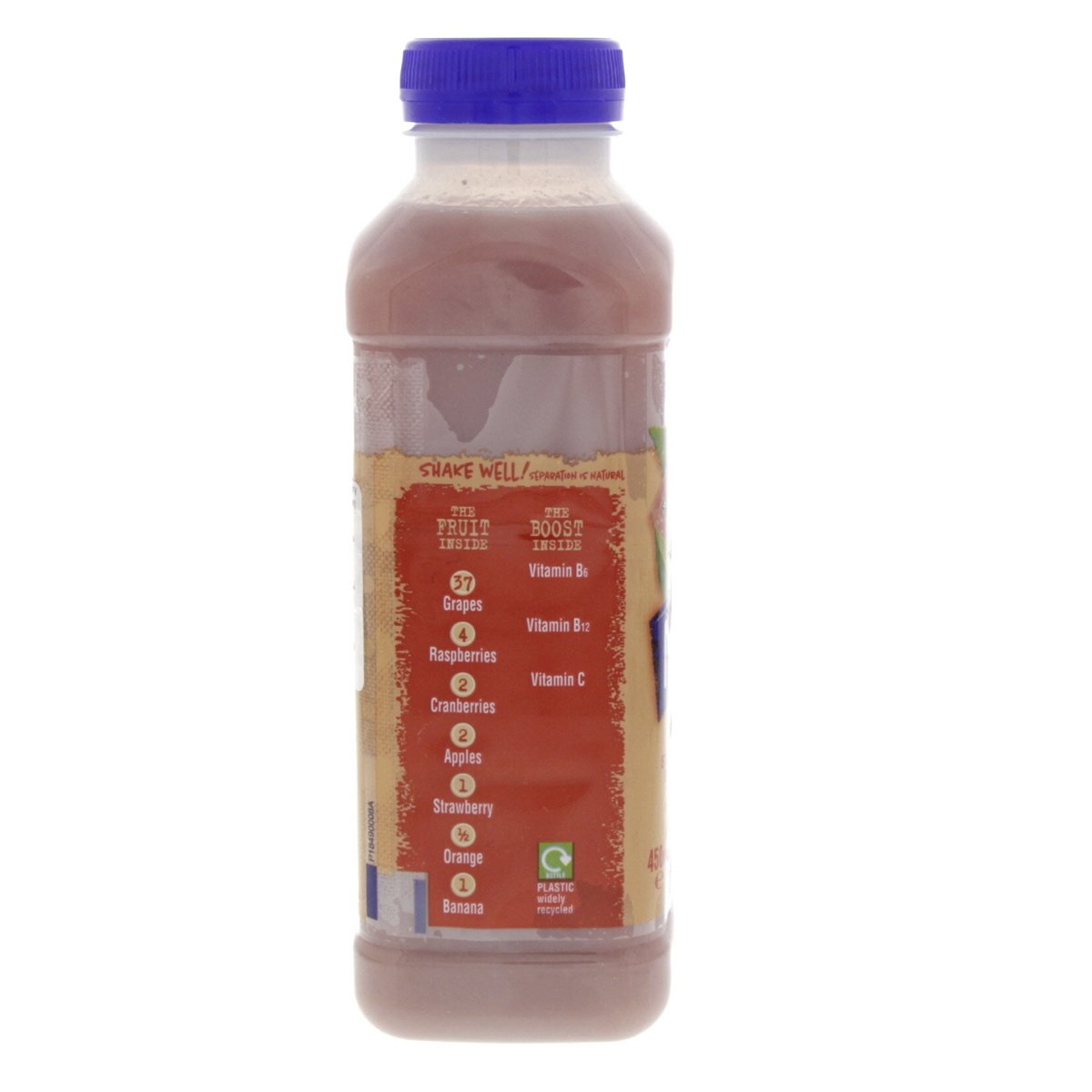 Naked Superfood Strawberry, Raspberry And Cranberry Juice Smoothie 450 ml