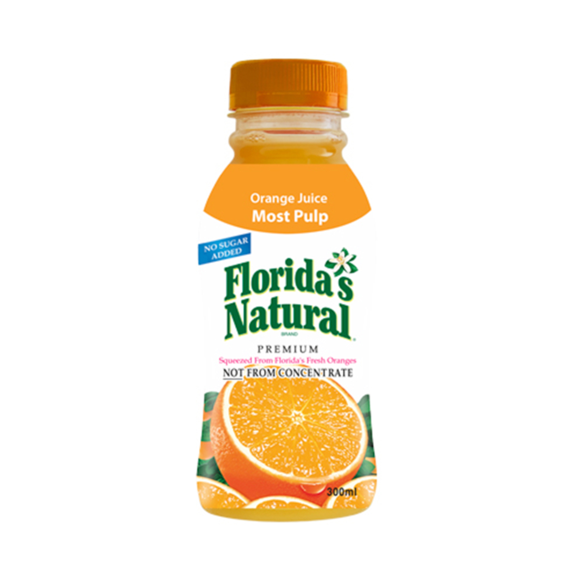 فلوريدا ناتشورال عصير برتقال مع اللب 300 مل
