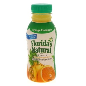 فلوريدا ناتشورال عصير أناناس برتقال طبيعي  300 مل