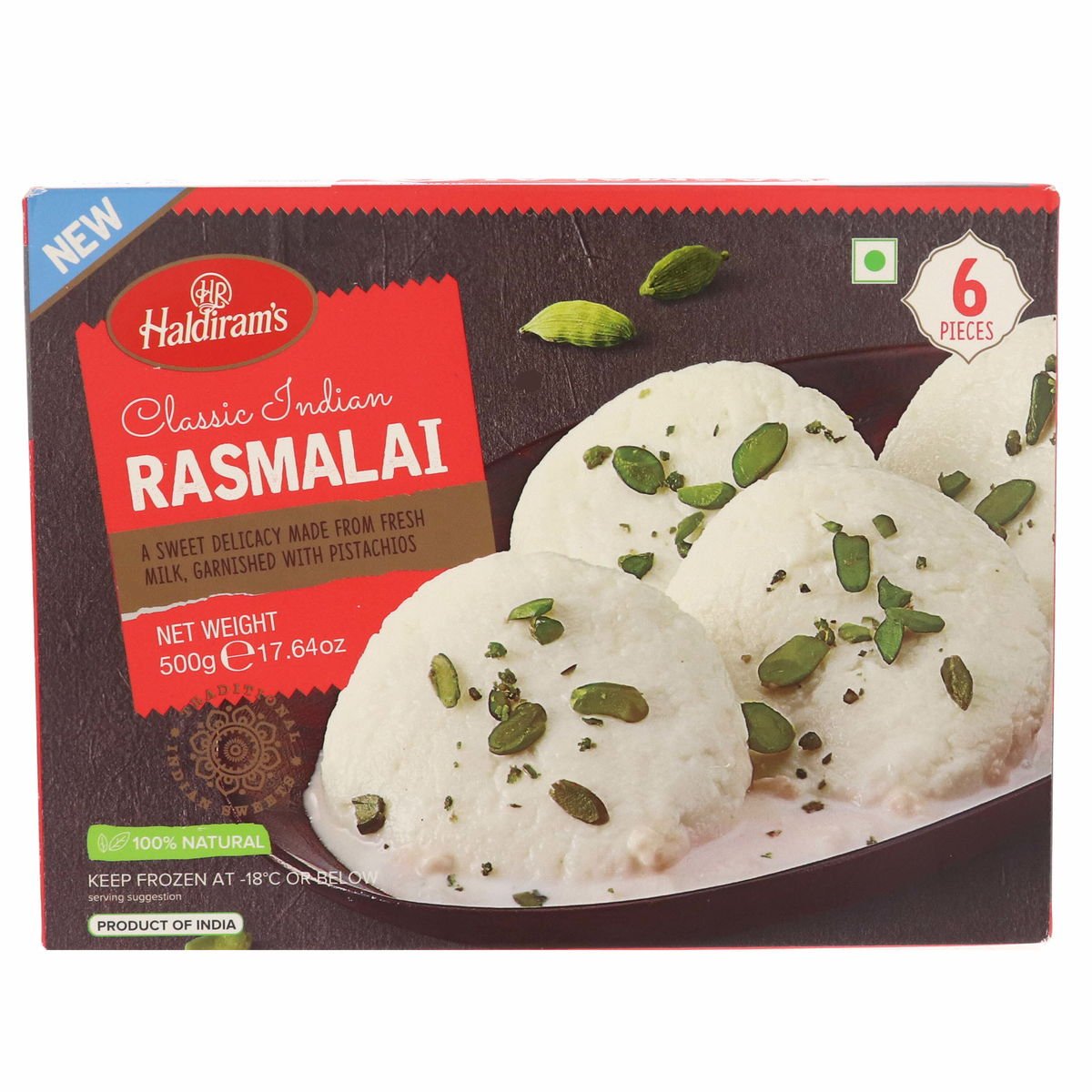 Haldiram's Rasmalai 500 g