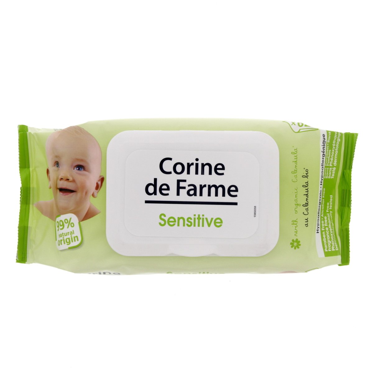 Corine De Farme Baby Wipes Sensitive 62pcs