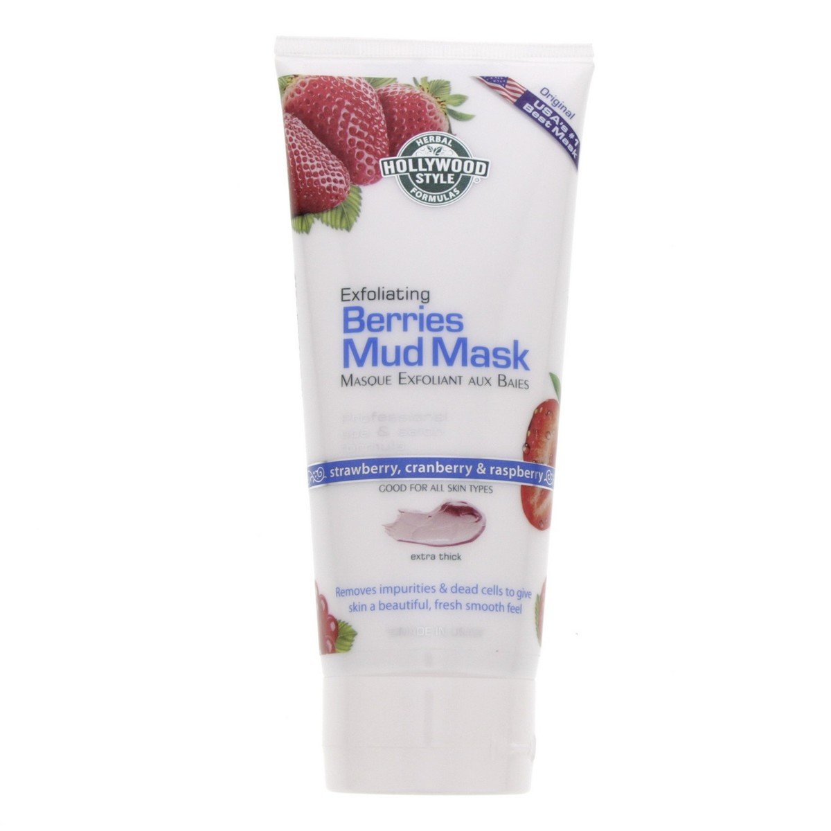 Holly Wood Style Exfoliating Berries Mud Mask Extra Thick 150 ml