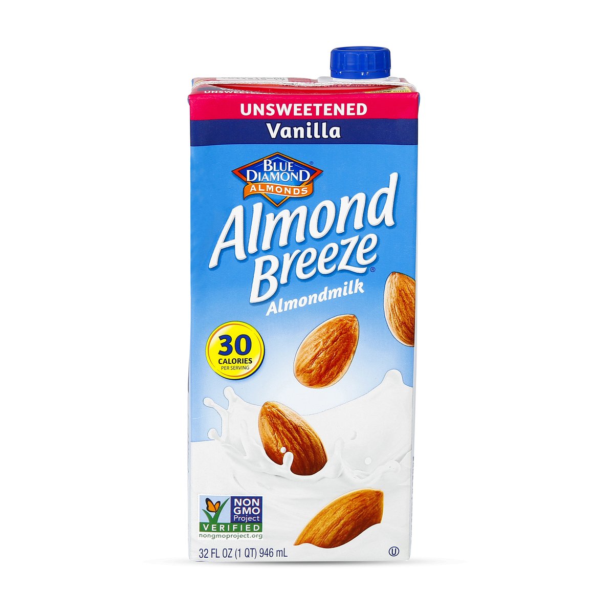 Blue Diamond Almond Milk Unsweetened Vanilla 946ml