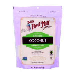 Bob's Red Mill Shredded Coconut Unsweetened 340g