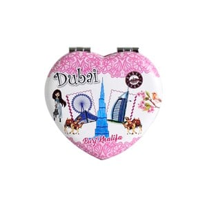 Euro Heart Shape Macaron Dubai Design Assorted Per Pc