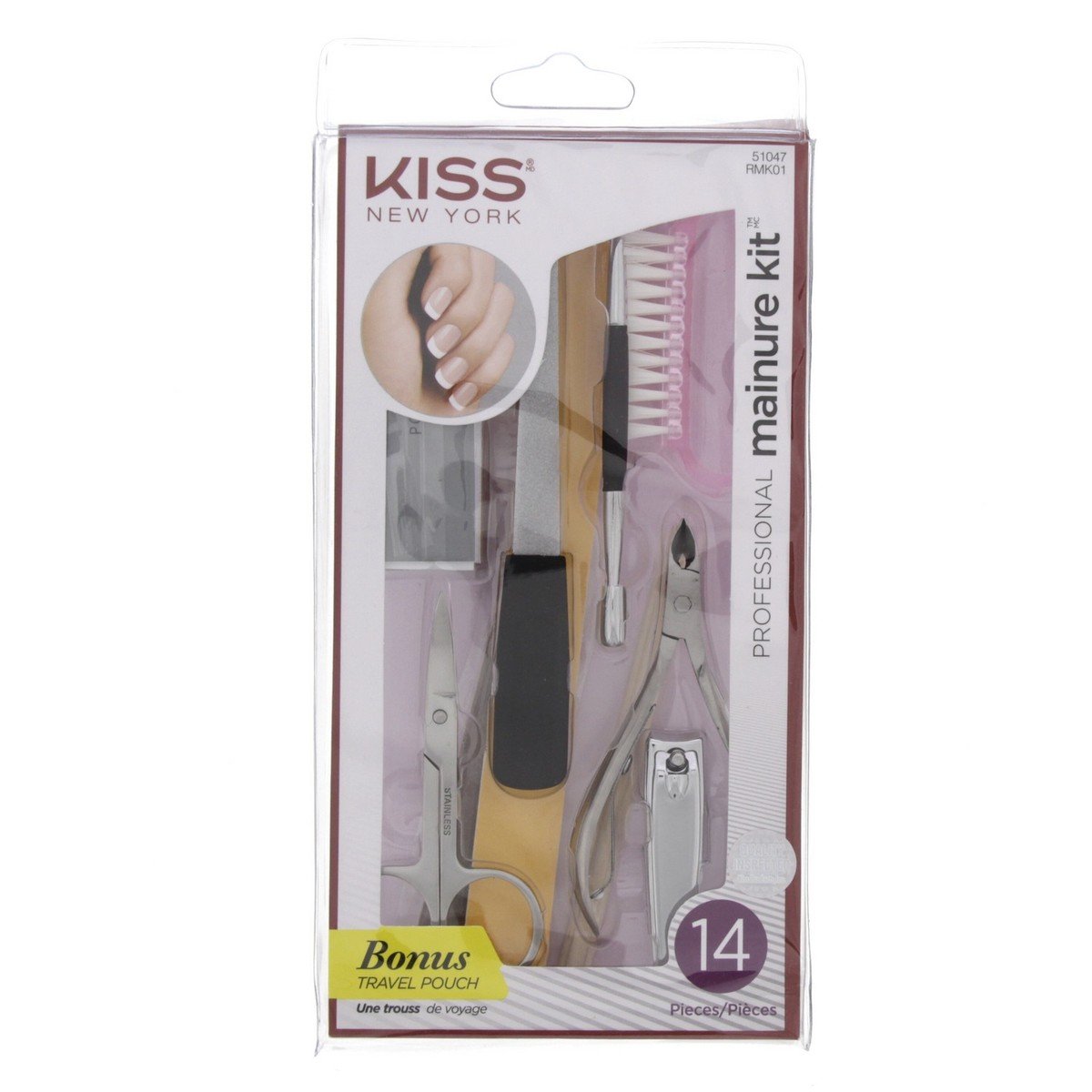 Kiss Manicure Kit 14 pcs