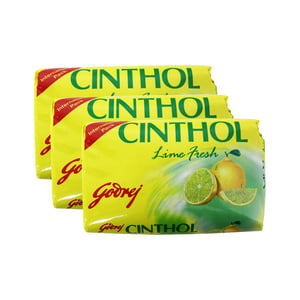 Cinthol Barsoap Lime Fresh 3x125g
