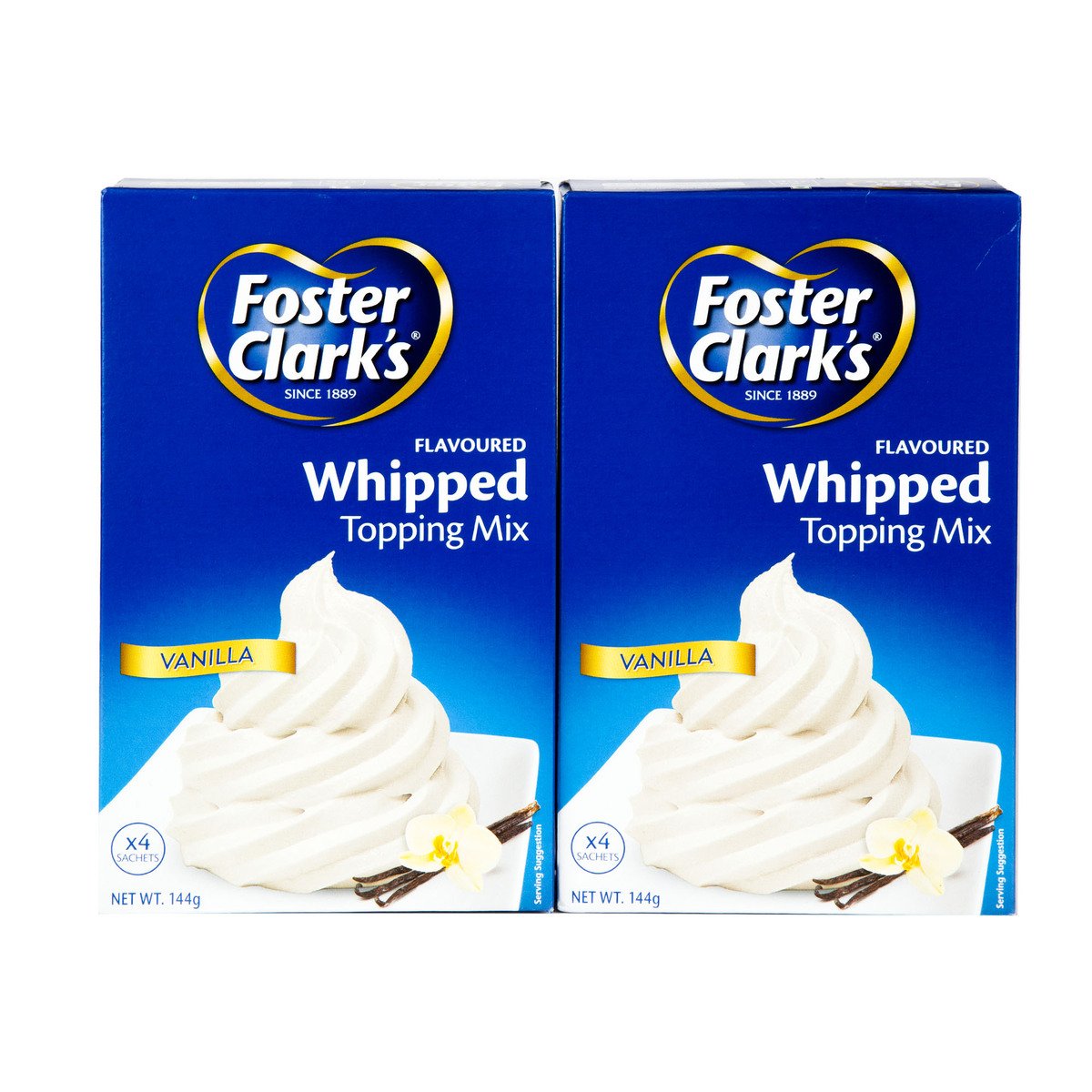 Foster Clark's Whipped Topping Mix Assorted Value Pack 2 x 144 g
