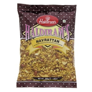 Haldiram's Navarattan Spicy Snack Mixture 200 g