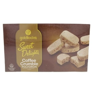 Goldilocks Sweet Delights Coffee Crumble Polvoron 300g