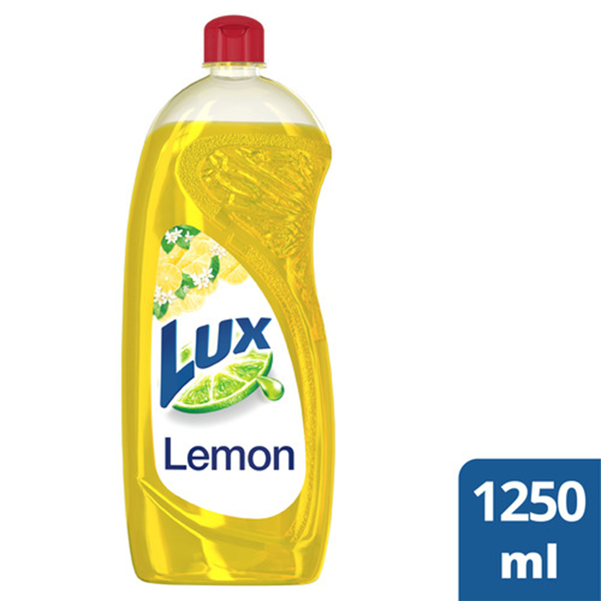 Buy Lux Progress Dishwash Liquid For Sparkling Clean Dishes Lemon 1.25Litre Online at Best Price | Washing Up | Lulu Kuwait in UAE