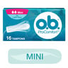 OB ProComfort Mini Tampons 16 Count