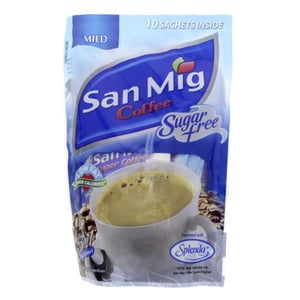 San Mig Coffee 3in1 Sugar Free Mild 10 x 7 g