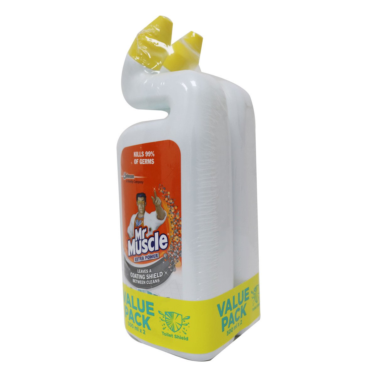Mr Muscle Toilet Cleaner Toilet Shield 2 x 500ml