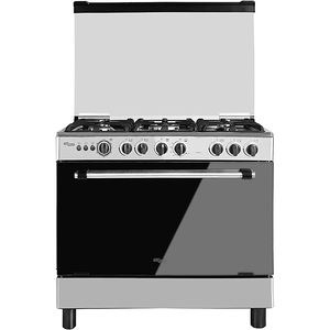 Super General 5 Gas Burners Gas Cooker 90x60 cm, Stainless Steel, SGC 901 FS